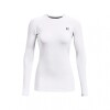 Remera Mujer Under Armour Coldgear - Black/White White