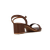 Sandalia Formal Mujer Vizzano Taco Bajo Cappuccino