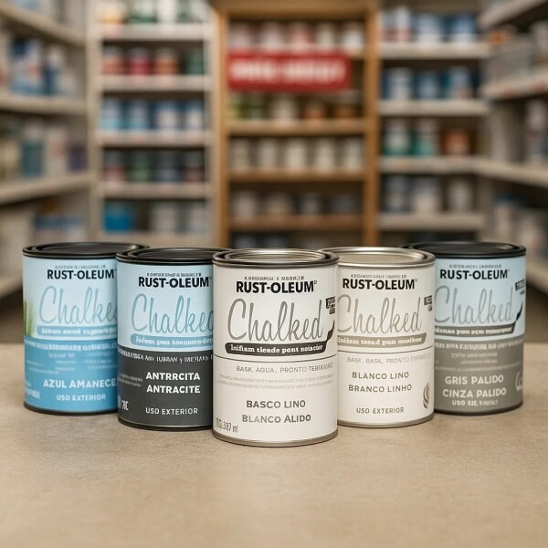Pintura a la Tiza para Exterior Rust-Oleum Chalked Gris Pálido Pintura a la Tiza para Exterior Rust-Oleum Chalked Gris Pálido