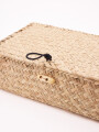 CAJA TEJIDA CON TAPA NATURAL