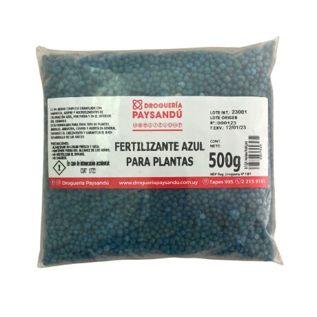Fertilizante azul para plantas 500g Fertilizante azul para plantas 500g