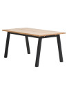 Mesa de comedor SKOLVUNDE 90x160 color roble nat Mesa de comedor SKOLVUNDE 90x160 color roble nat
