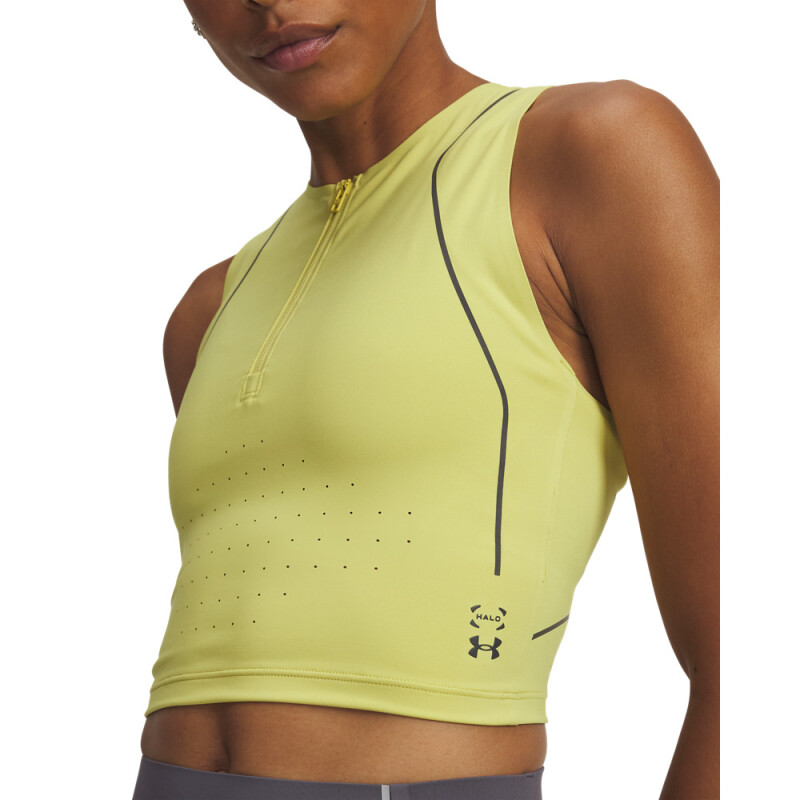 UA Halo Run Tank-YLW YLW-729