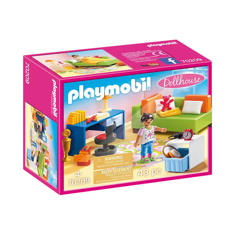 Dormitorio Adolescente Playmobil 43 Piezas U