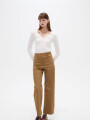 Pantalon Arvilo Beige Oscuro