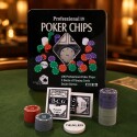 Kit de Poker completo con Naipes + Fichas Kit de Poker completo con Naipes + Fichas