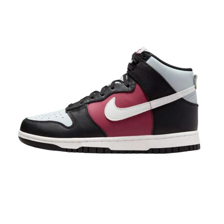 Championes Nike Dunk High Grey/Black/Red