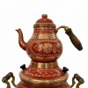 Samovar labrado negro Rojo