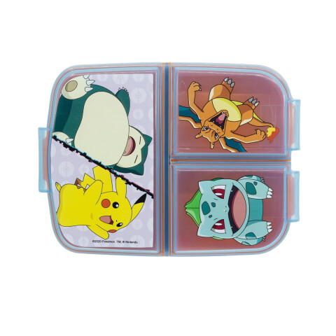 Vianda Compart Pokémon con 3 Reparticiones U