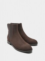 Botines Chelsea marron
