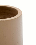 Macetero Calun de cemento beige Ø 32 cm Macetero Calun de cemento beige Ø 32 cm