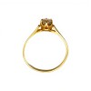 Anillo Solitario-Oro bajo-Piedra Zirconia-AN8061 conpiedra