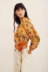 CAMISA WRAP BALI Mostaza
