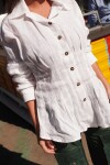 Corset Shirt Blanco