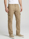 PANTALON CARGO RECTO BEIGE
