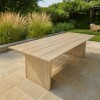MESA DE EXTERIOR MARBELLA Beige - 2 CUERPOS