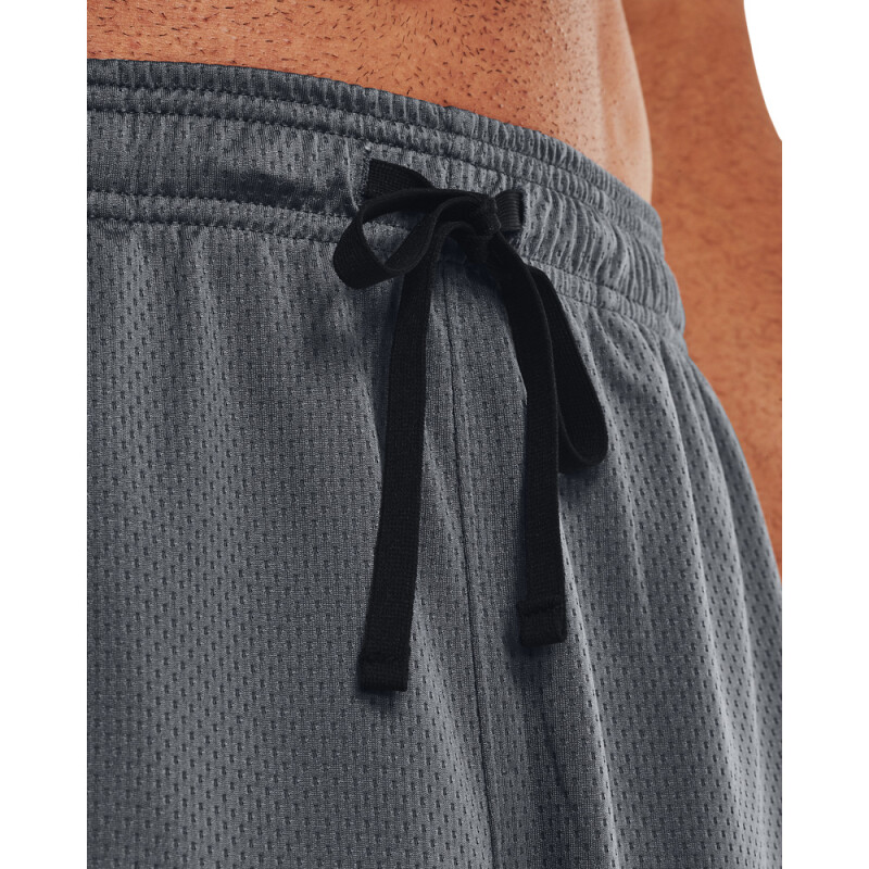 UA Tech Mesh Shorts-RED GRY-012