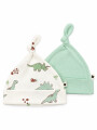 GORRO PACK X 2 VERDE GRISACEO