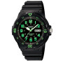 Reloj CASIO MRW200H-3BVDF Resina Negro Esfera 45mm 0