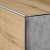 Perfil Step Aluminio 5mm x 2m Niquel Mate Perfil Step Aluminio 5mm X 2m Niquel Mate