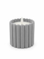 VELA LED DECORATIVA GRIS