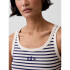 FRCH SL COTTON 2X2 LOGO TANK WHITE NAVY STRIPE