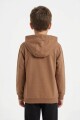 Buzo estampado MARRON