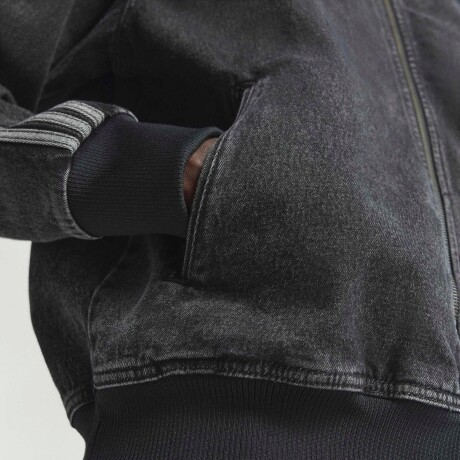 Campera adidas Adicolor Denim Firebird Black