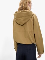 Chaqueta Con Capucha Water Repellent camel