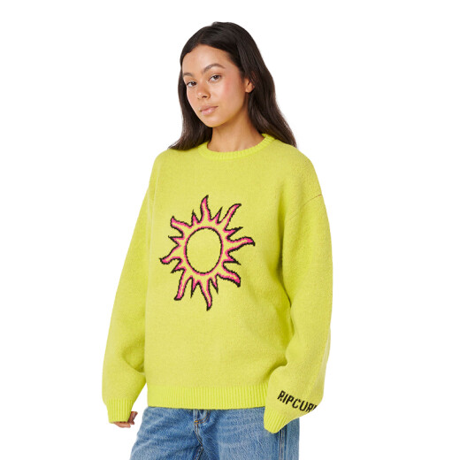 Buzo Rip Curl Sg Sol Relaxed - Amarillo Buzo Rip Curl Sg Sol Relaxed - Amarillo