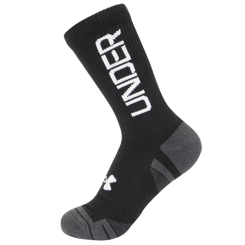 UA Perf Tech Nov 3pk Crew-BLU BLK-002