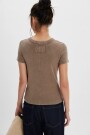 REMERA ATLAS CREW Marron