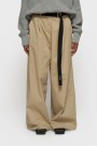 WIDE PANTS TWILL Beige