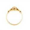 Anillo Cruz Egipcia-Oro bajo-Sin Piedra-AN8194 sinpiedra