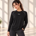 Remera Térmica Manga Larga unisex Thermo ll Fila NEGRO