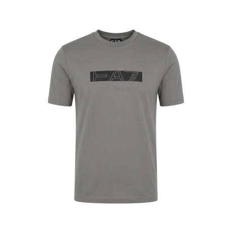 Remera EA7 Emporio Armani Visibility Logo Series Grey