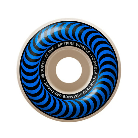 Ruedas de Skate Spitfire Classic Formula (Blue Black) 56mm 99A Ruedas de Skate Spitfire Classic Formula (Blue Black) 56mm 99A