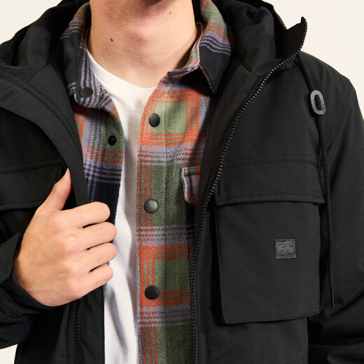 Campera Billabong Matt Solid - Negro Campera Billabong Matt Solid - Negro