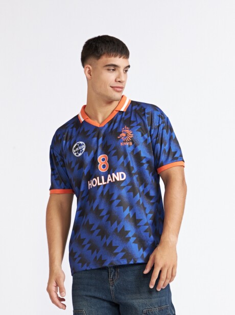 REMERA HOLANDA AZUL