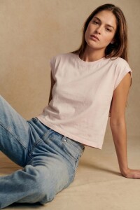 Remera Algodón Rosa