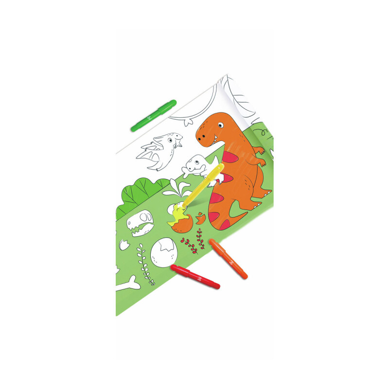 Rollo de Papel para pintar Dinosaurios Hape Rollo de Papel para pintar Dinosaurios Hape
