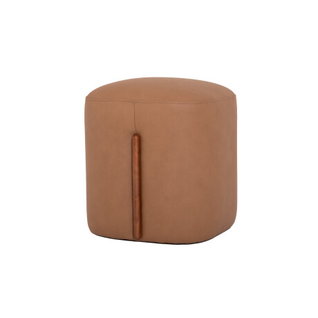 PUFF CUERO-100-NATURAL MARRON MALTA TOSTADO