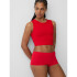 SEAMLESS LONGLINE TANK PURE RED V2