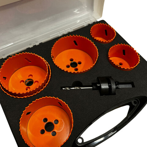 Juego de sierras mechas copa bimetálica 6 piezas CT5902