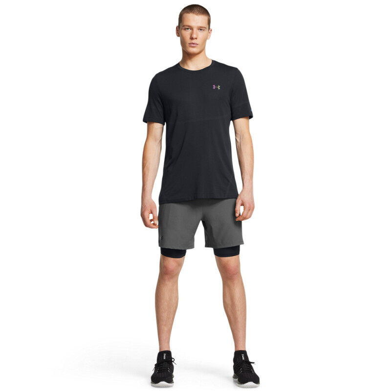 UA Vanish Woven 2in1 Sts-BRN GRY-025