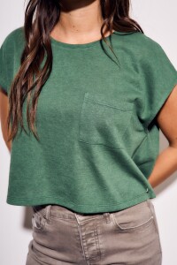 Remera Algodón Verde