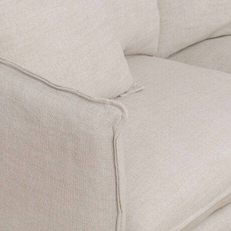 SOFÁ 3 CUERPOS TELA-PREMIUM NATURAL-BEIGE BAHAMA NATURAL