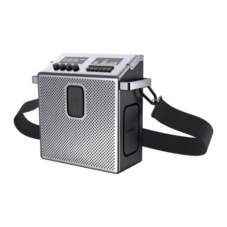 Parlante Bluetooth MONDO Speaker Medium 60 W IPX4 Metal gray