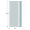 Toalla de Baño en Aldogón 70x135cm Moreto Verde Agua
