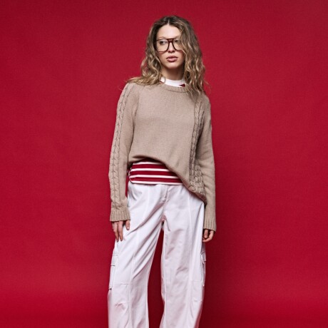 SWEATER MILI Tostado